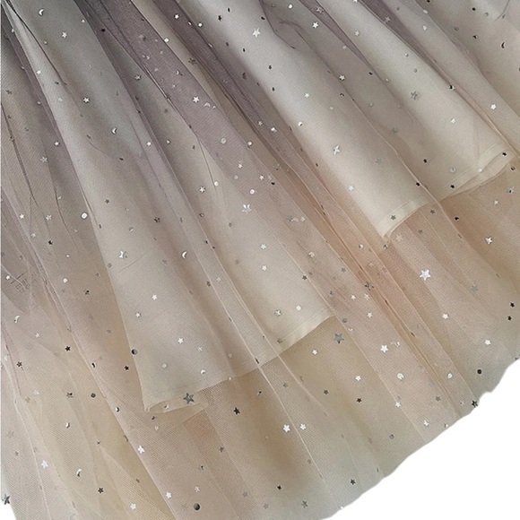 The Mehalia Tulle Star Layered Dress Size 8 Medium - Picture 14 of 14